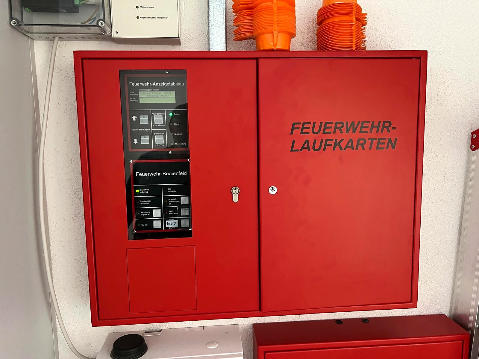 Brandmeldezentrale in einer Pflegeeinrichtung